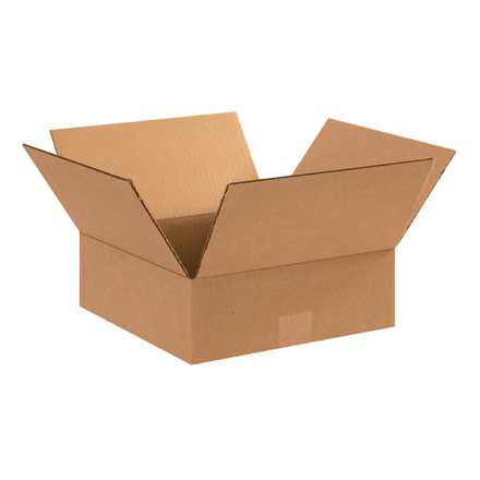 12 x 12 x 4" Flat Corrugated Boxes