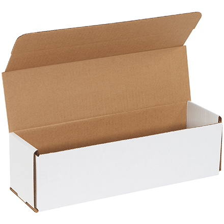 14 x 4 x 4" White Corrugated Mailers