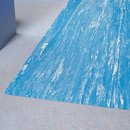 3 x 15' Blue Marble Anti-Fatigue Mat