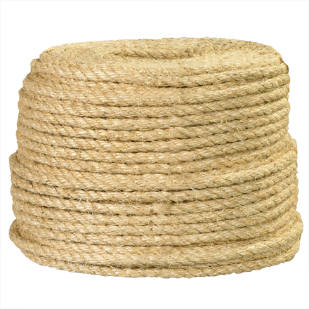 1/4", 385 lb, Sisal Rope