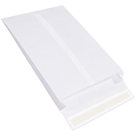 12 x 16 x 2" White Expandable Tyvek<span class='rtm'>®</span> Envelopes